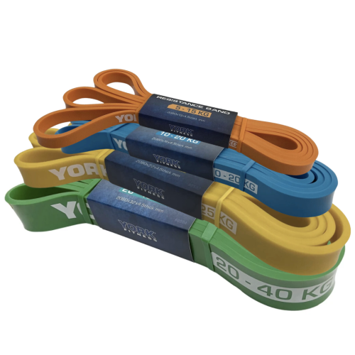 Резинка для фитнеса  York Fitness 4 шт (5 - 40 кг) #Y-80508 - фото №6